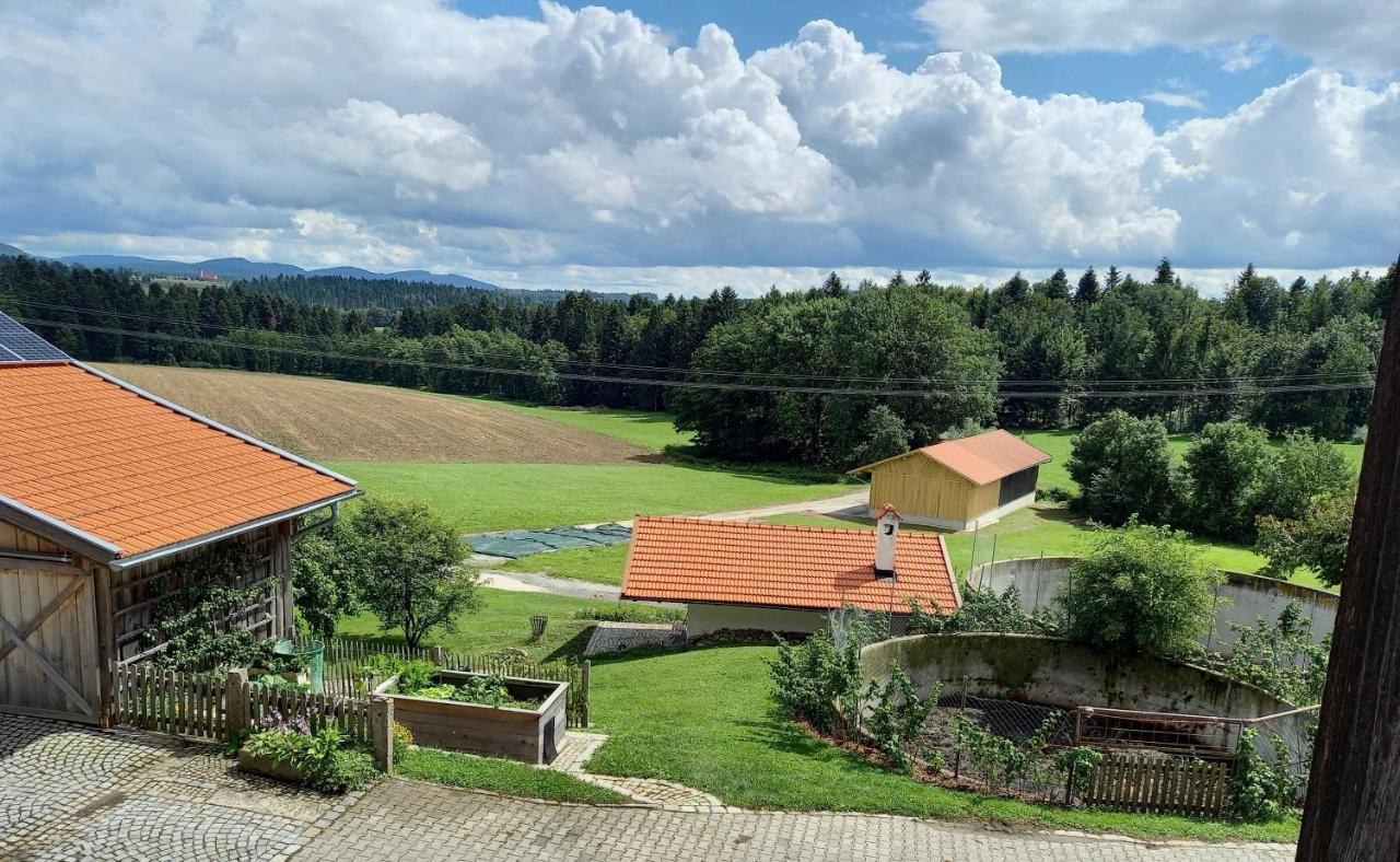 Ferienwohnung Am Dreiseithof Хауценберг Екстериор снимка
